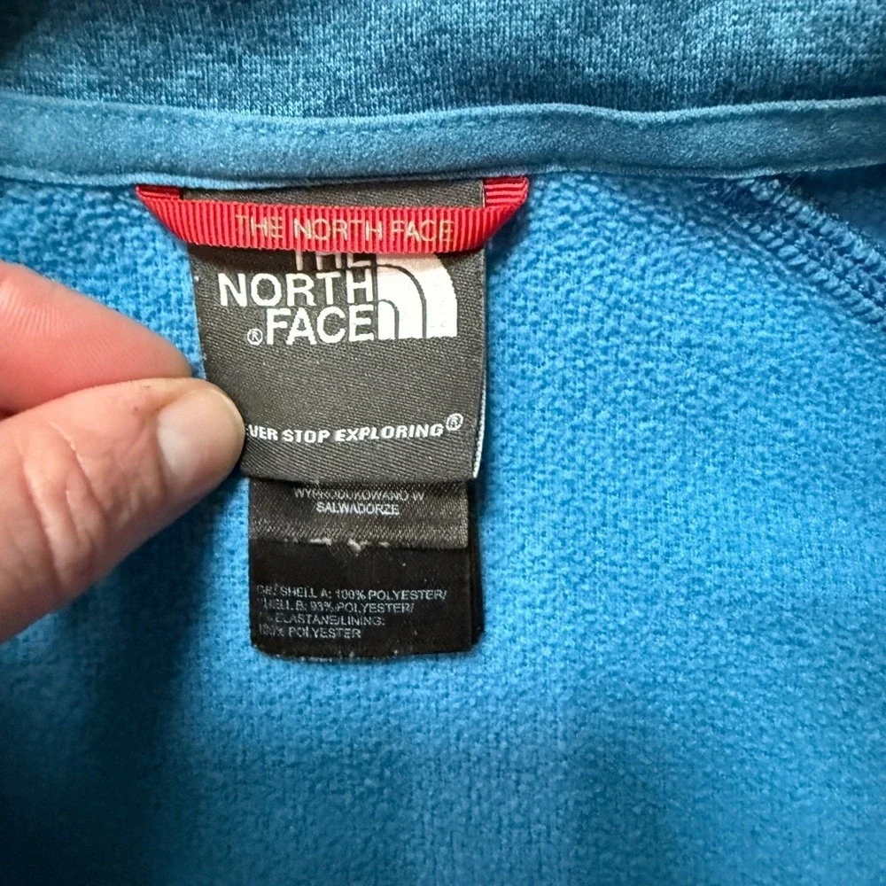 The North Face Men's Canyonlands 1/2 Zip Pullover Blue S Gorpcore Outdoorsy Camp
